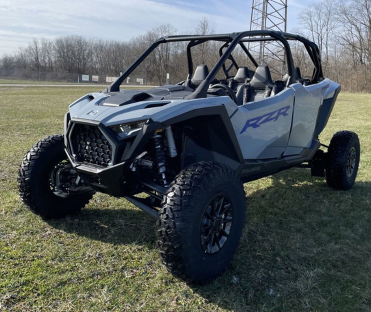 STORM CREW (STEEL GREY OVAL)　Lサイズ New 2026 Polaris RZR Pro XP 4 Sport Storm Gray for sale in