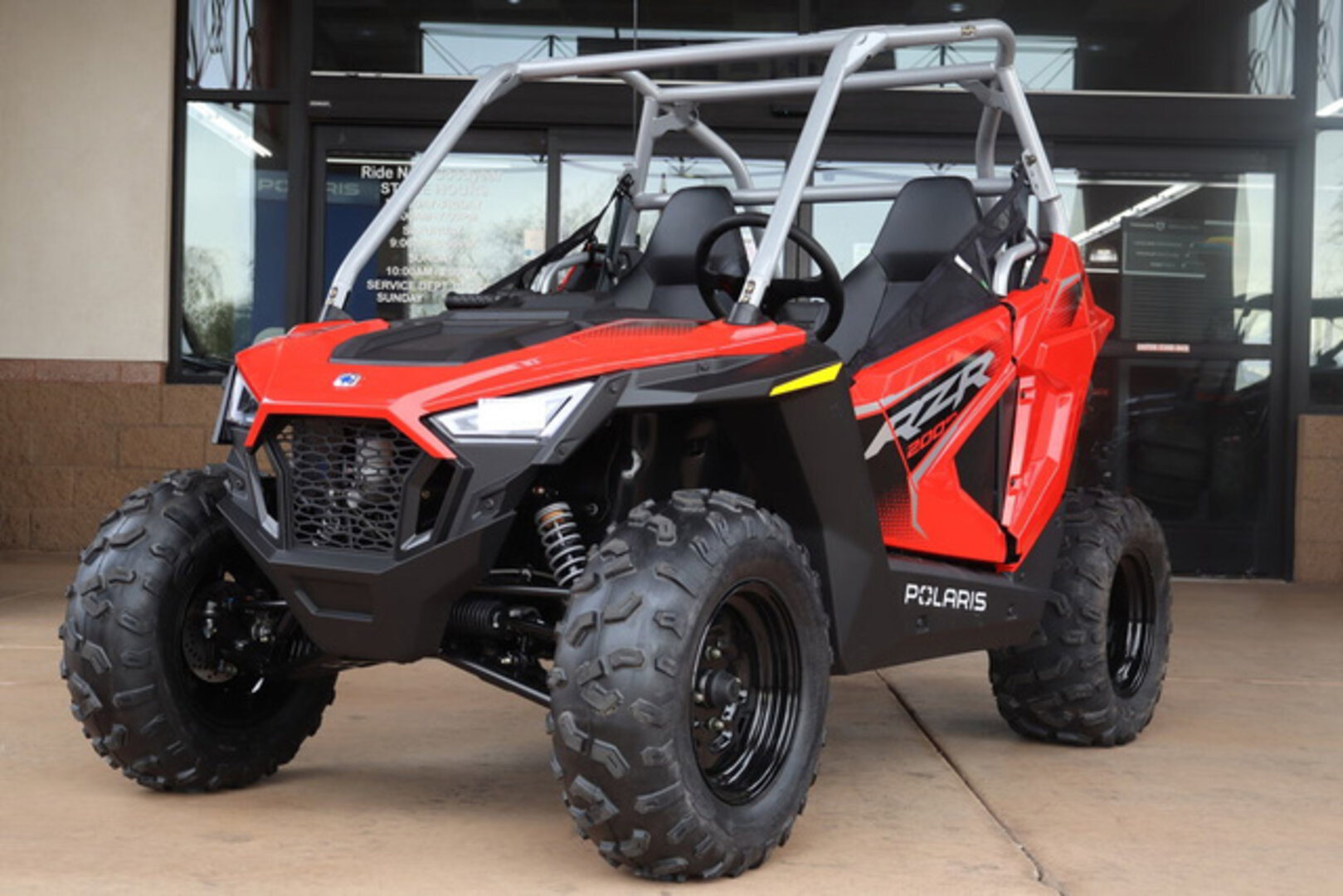 New 2026 Polaris RZR 200 EFI Indy Red for sale in GOODYEAR